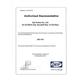 DEIF Authorized Representative