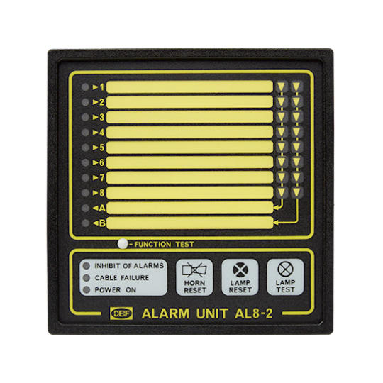 AL8-2 slave, Alarm panel