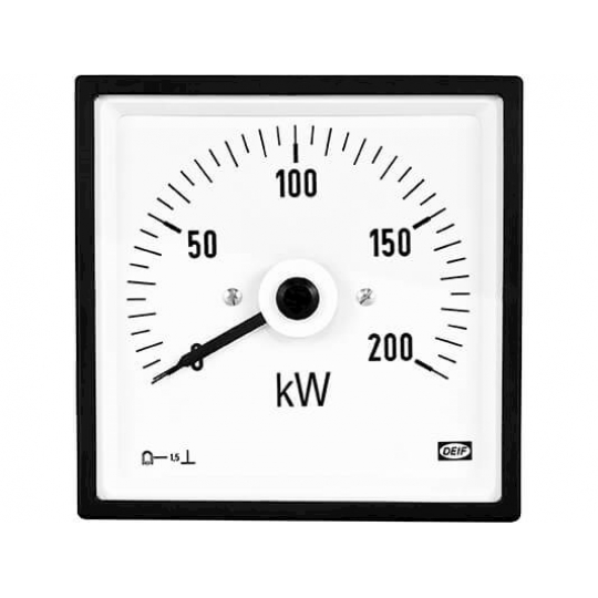 DQ72-c/-xc (240°), Moving coil meter