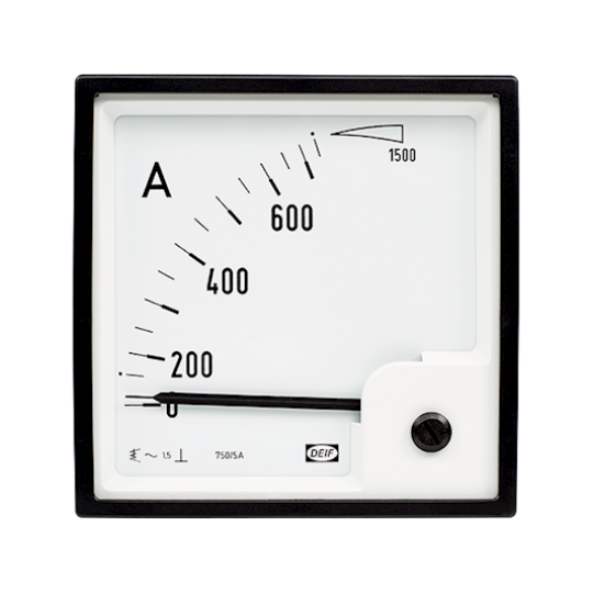 EQ72-x (90°), Moving iron meter