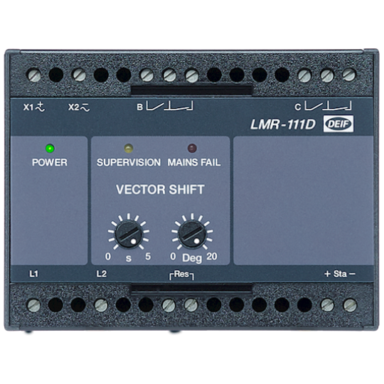 LMR-111D, Vector shift relay