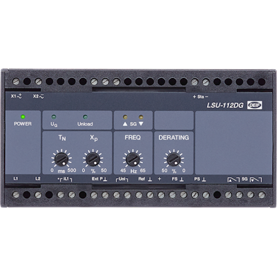 LSU-112DG, Load sharing controller, f and P control 