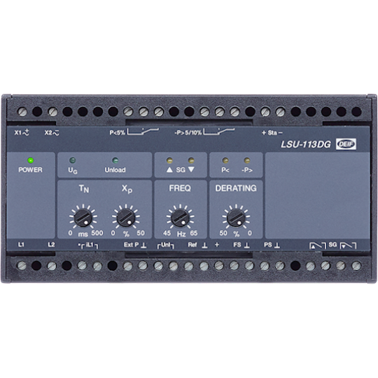 LSU-113DG, Load sharing controller, f and P control, with -P>
