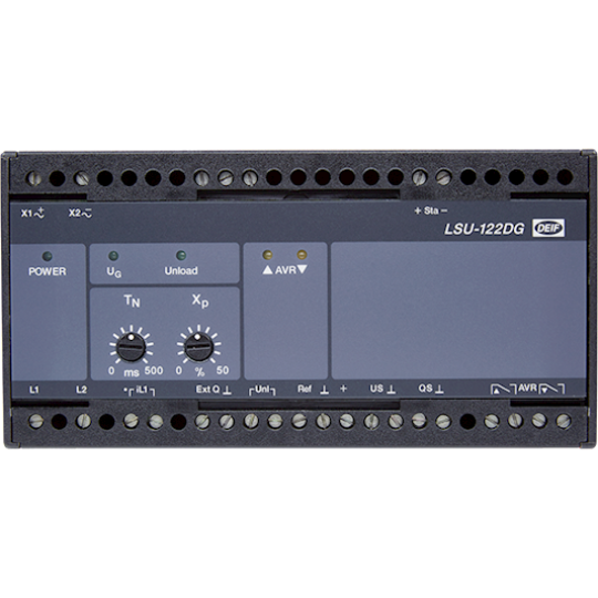 LSU-122DG, Reactive load sharing unit, U and Q control 