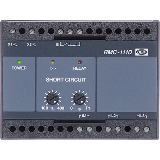 RMC-111D, Short circuit current relay, I>> 