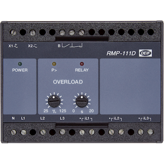 RMP-111D, Overload relay, P> 