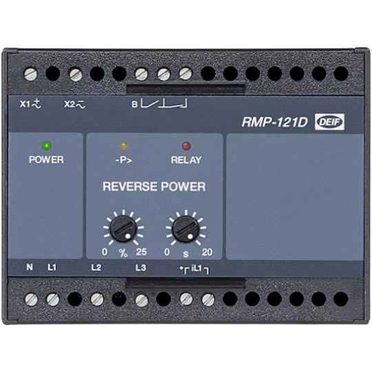RMP-121D, Reverse power relay, -P>