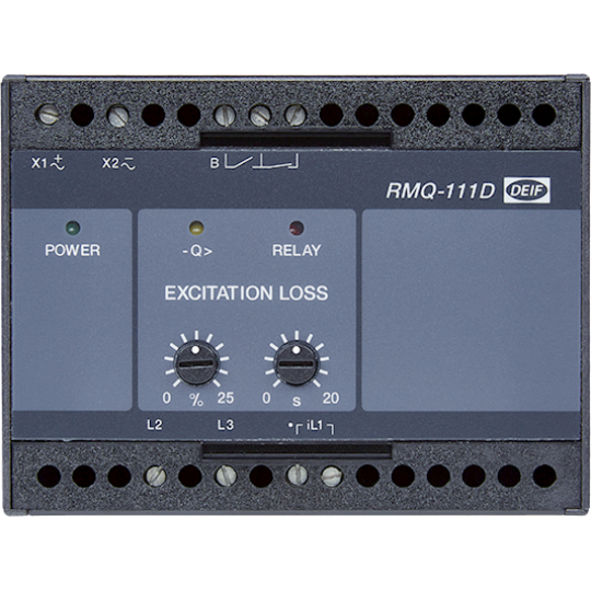 RMQ-121D, Overexcitation relay, Q> 